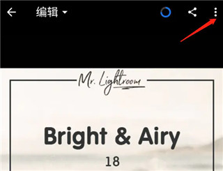 lr手机版使用教程