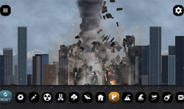 城市摧毁模拟器最新版游戏玩法介绍