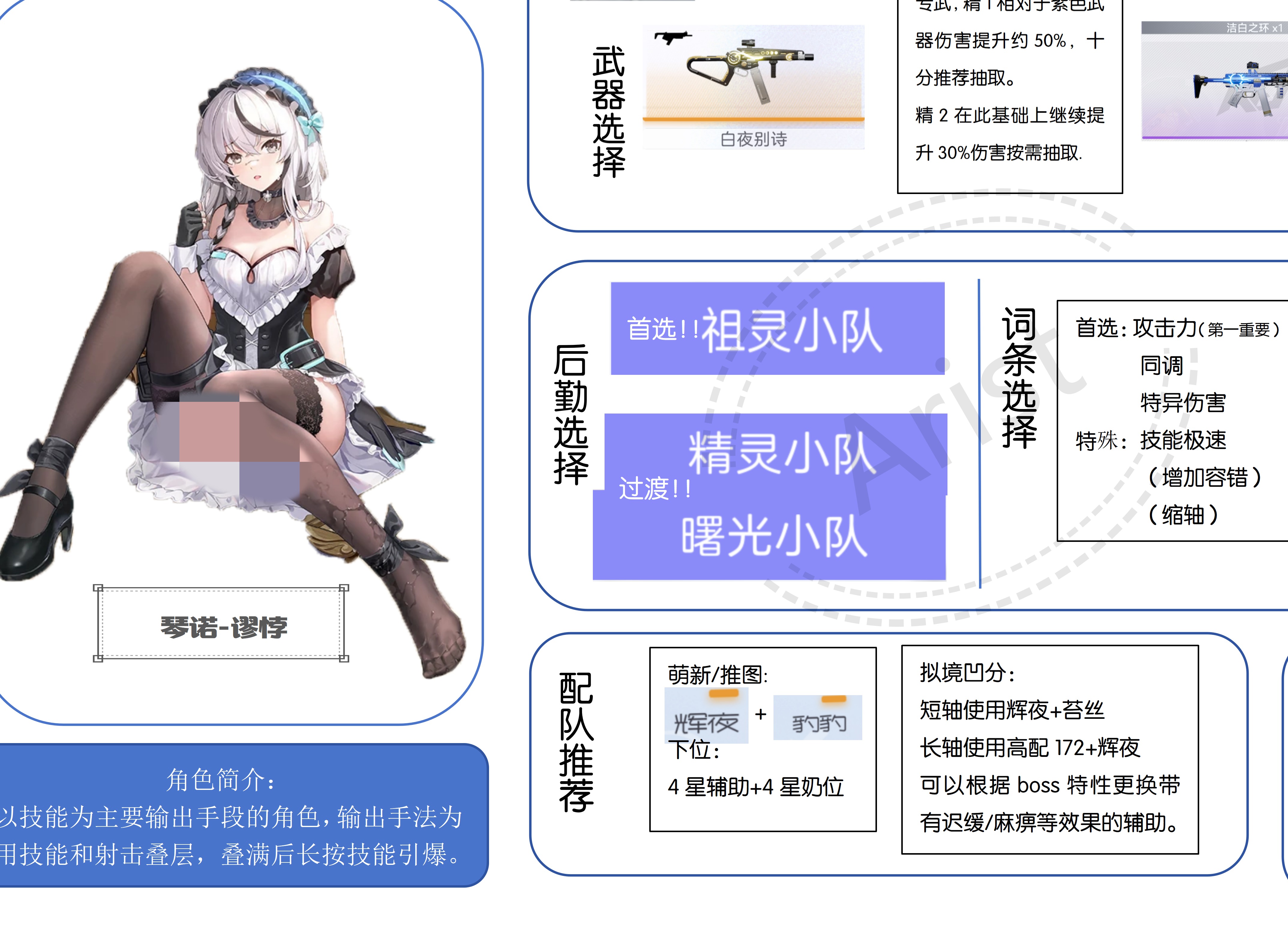 尘白禁区琴诺·悖谬怎么玩 尘白禁区琴诺·悖谬培养攻略