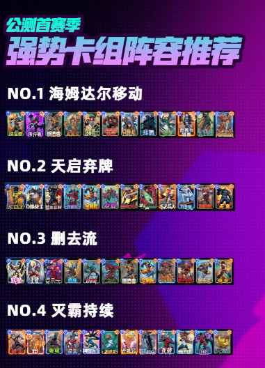 漫威终极逆转手游强势卡组阵容推荐
