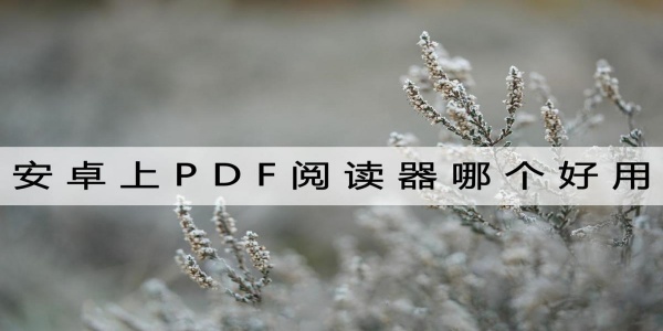 安卓PDF阅读器排行榜