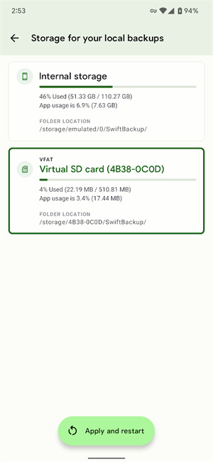 Swiftbackup