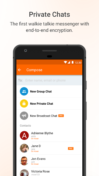 Voxer Walkie-talkie对讲机软件