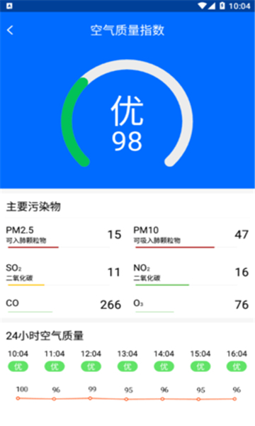 晴空天气