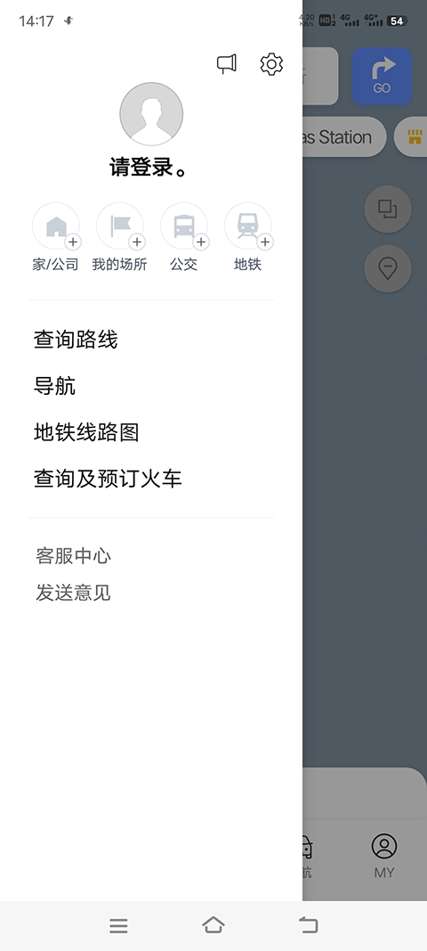 naver地图中文版