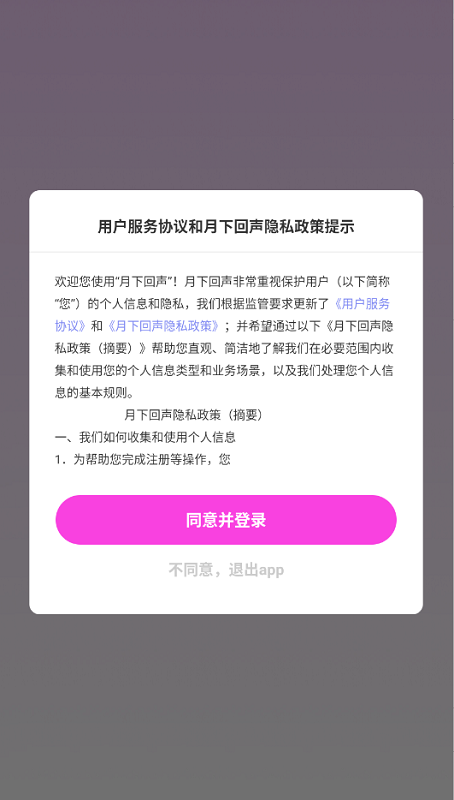 月下回声