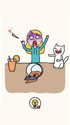 捣蛋猫别跑