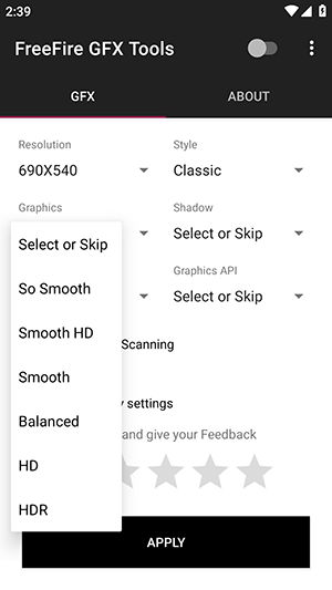 GFX Tool畫質助手