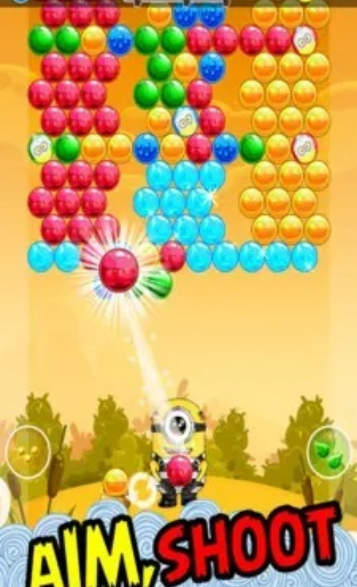 小黃人泡泡射手